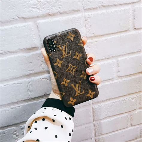 louis vuitton monogram iphone x case